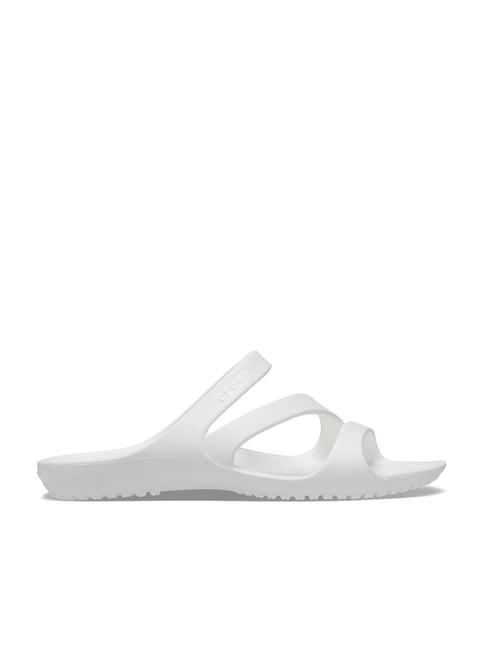 crocs women's kadee ii white casual sandals