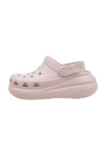 crocs women crush clogs qaq, pink, size_5