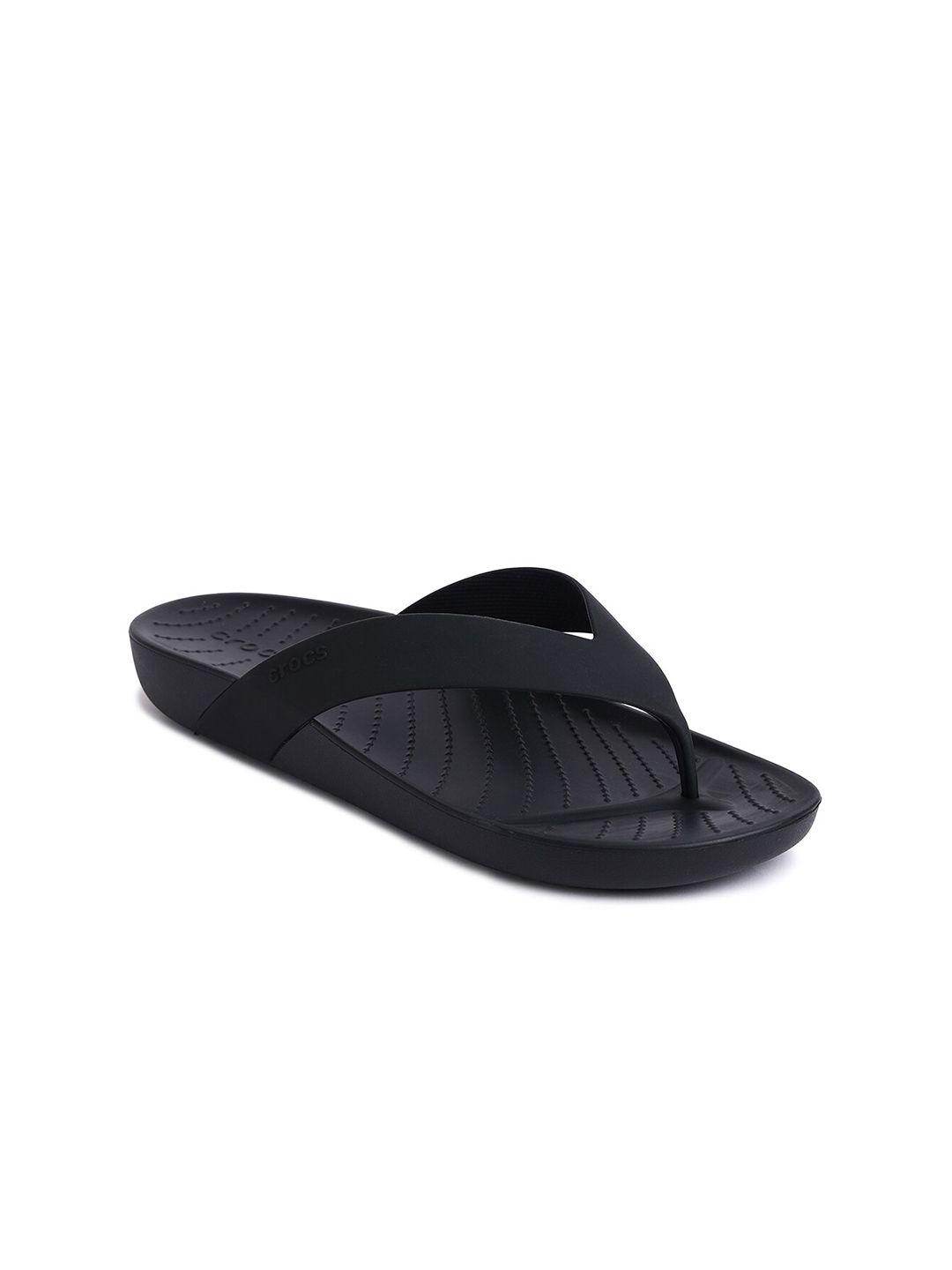 crocs women splash croslite thong flip-flops