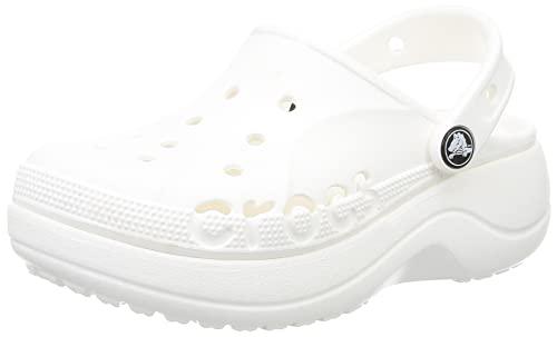 crocs women white baya clog 208186-100-w9