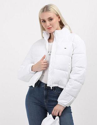 crop essential puffer jacket