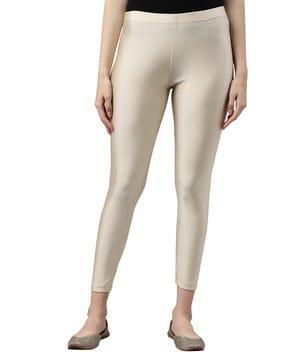 cropped mid-calf length leggings