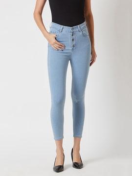 cropped skinny jeans