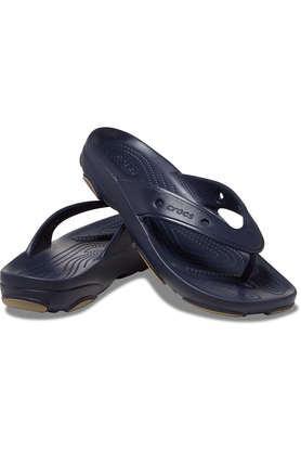 croslite slip-on low tops men's flip-flops - navy