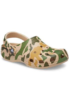 croslite slip-on low tops men's sandals - multi