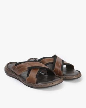 cross strap sandals