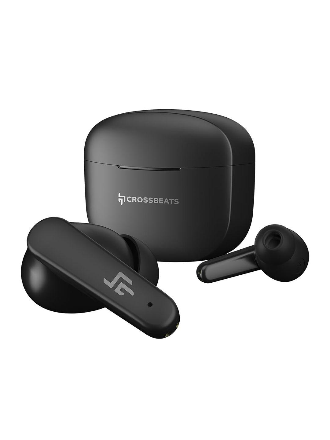 crossbeats true wireless earbuds with dual enc & digital display