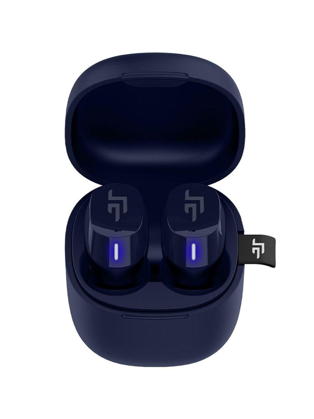 crossbeats unisex navy blue edge true wireless in-ear earphones