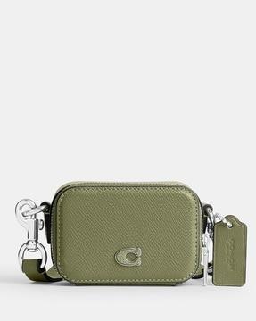 crossbody pouch with detachable strap