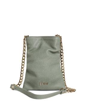 crossbody sling bag with chain strap