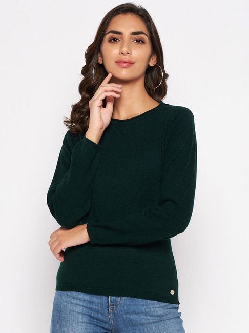 crozo by cantabil green sweaters