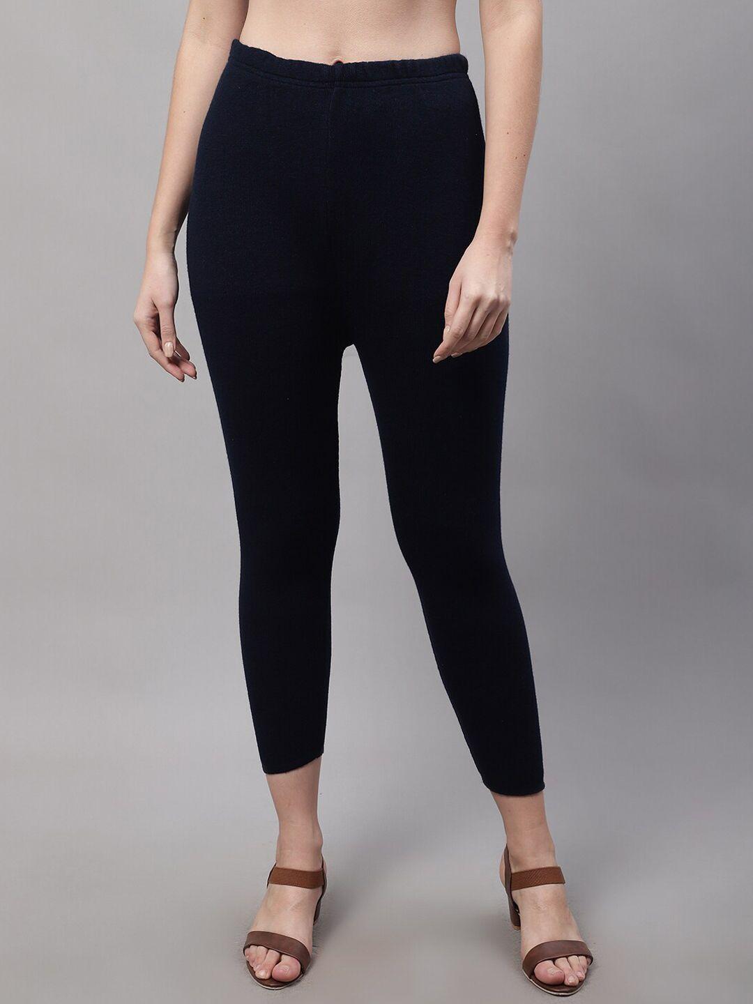 crozo by cantabil ankle-length acrylic leggings