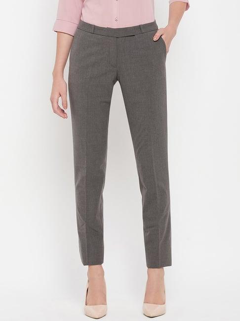 crozo by cantabil grey trousers