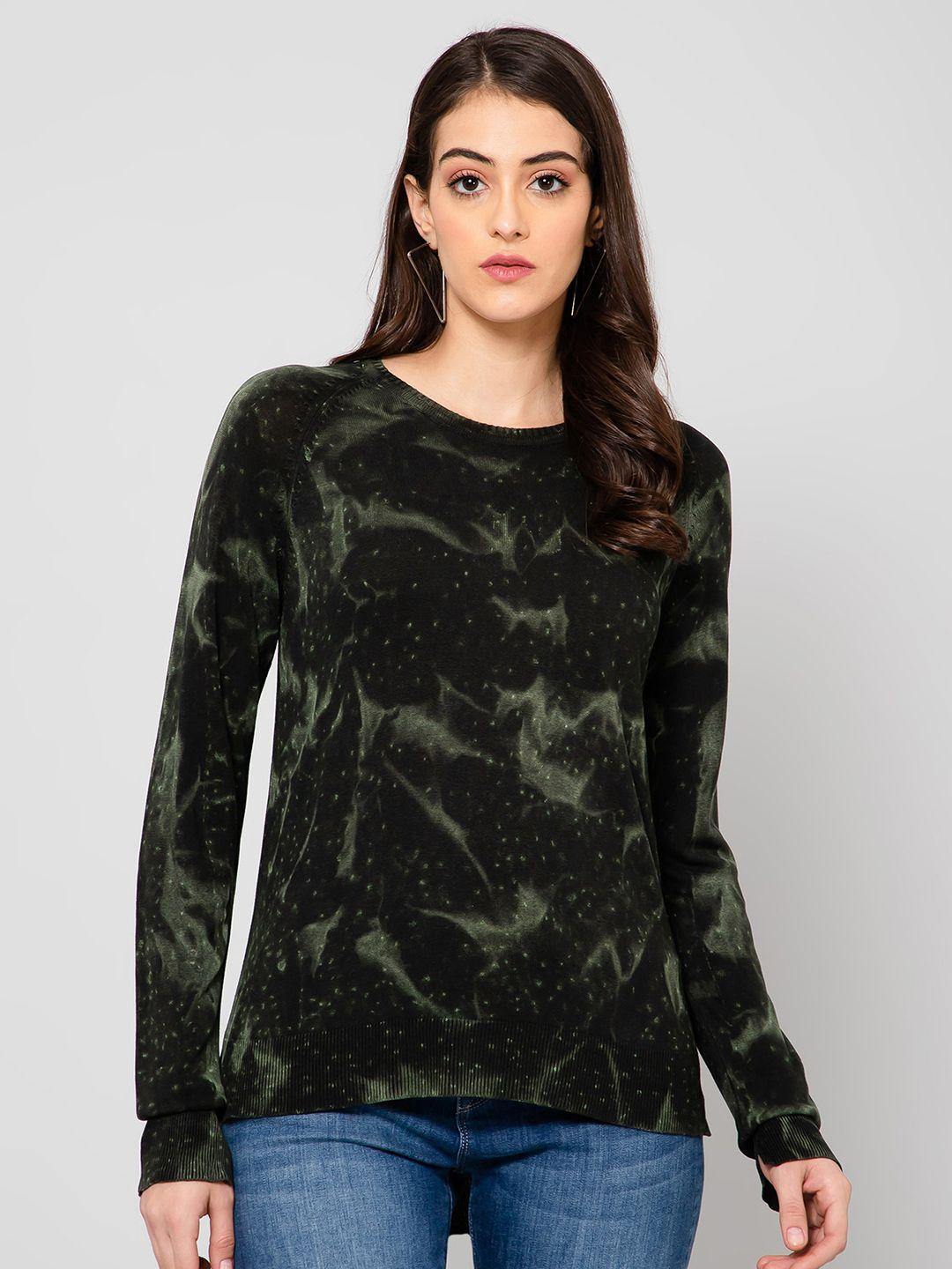 crozo by cantabil printed wool pullover