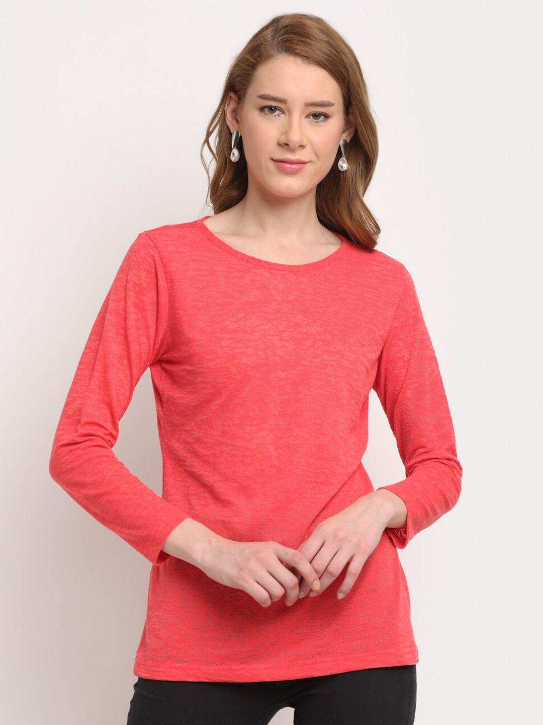 crozo by cantabil red styled back top