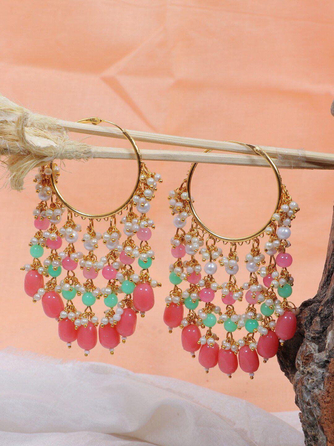 crunchy fashion multicoloured contemporary drop earrings