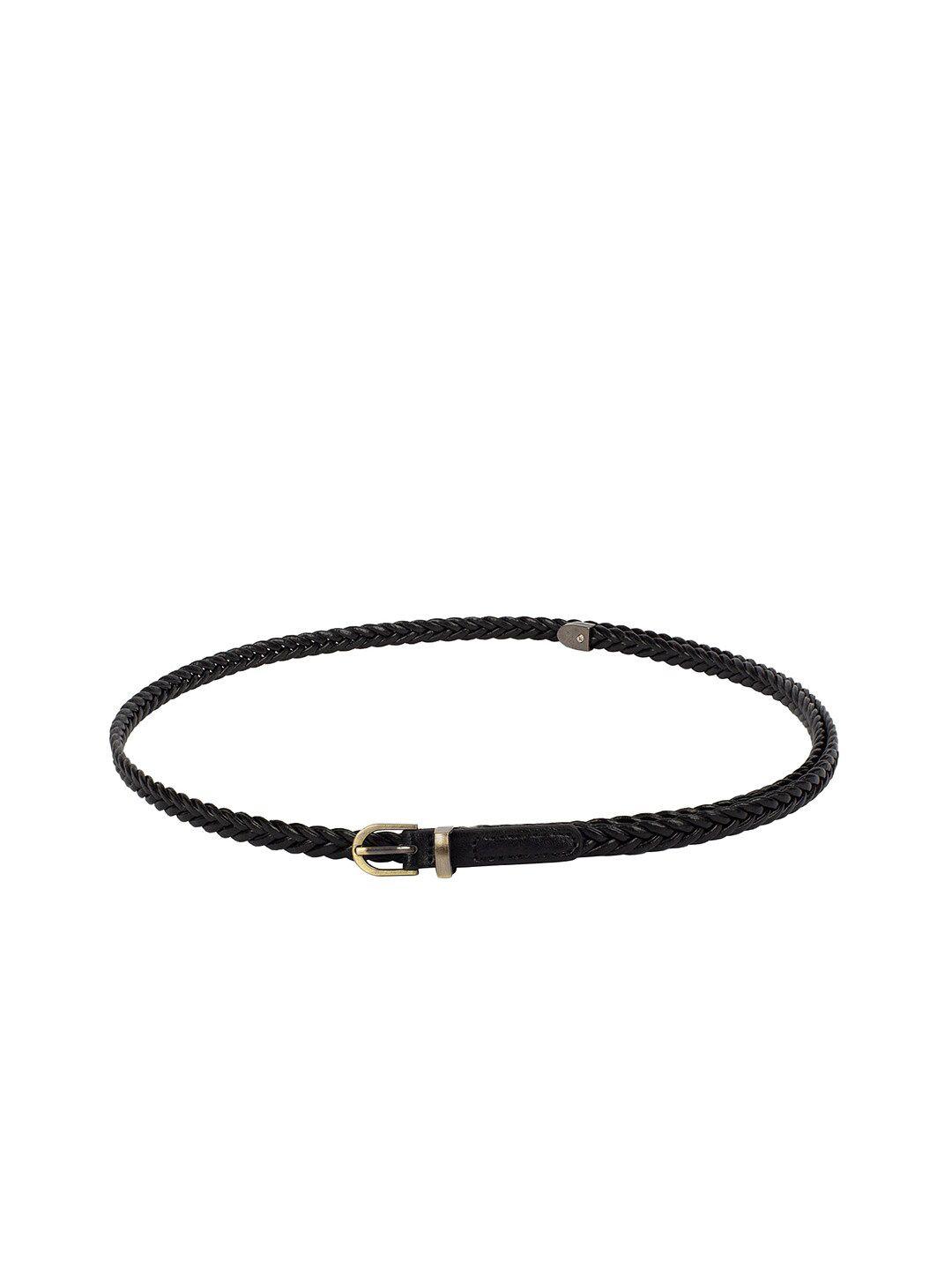 crusset girls braided belt with tang closure