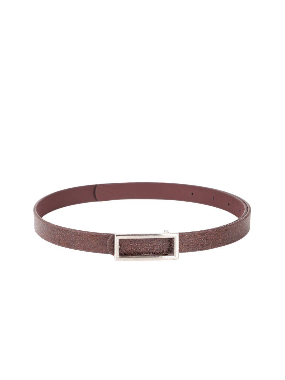 crusset girls textured casual belt with push pin closure