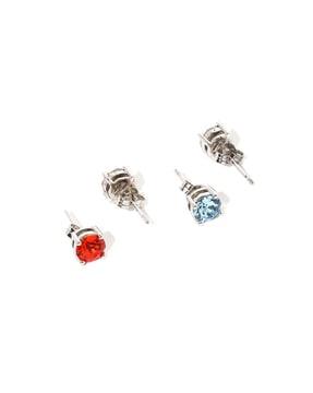 crystals from swarovski platinum plated beuatiful 7 days earrings set
