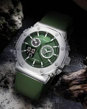 ct 7711 men water-resistant dual watch