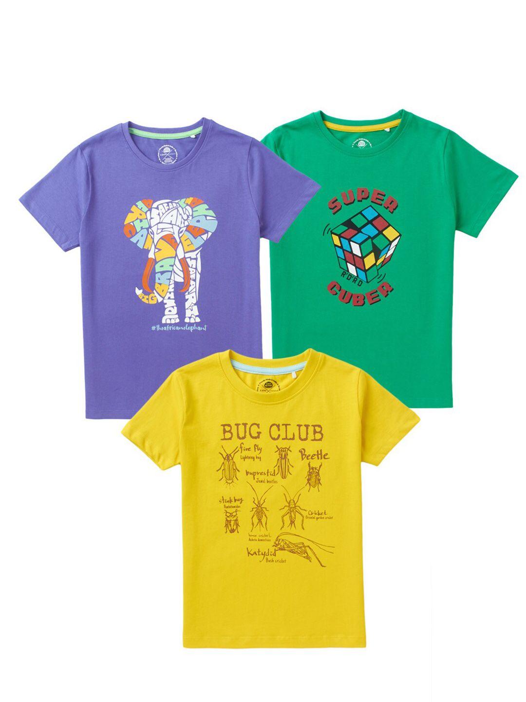 cub-mcpaws-boys-multicoloured-&-sulphur-spring-typography-3-printed-t-shirt