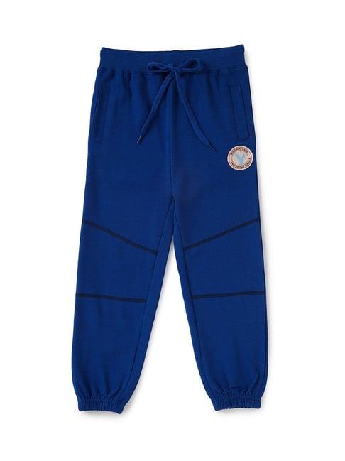 cub mcpaws kids blue printed  joggers