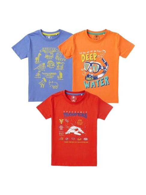 cub mcpaws kids multicolor cotton printed t-shirt