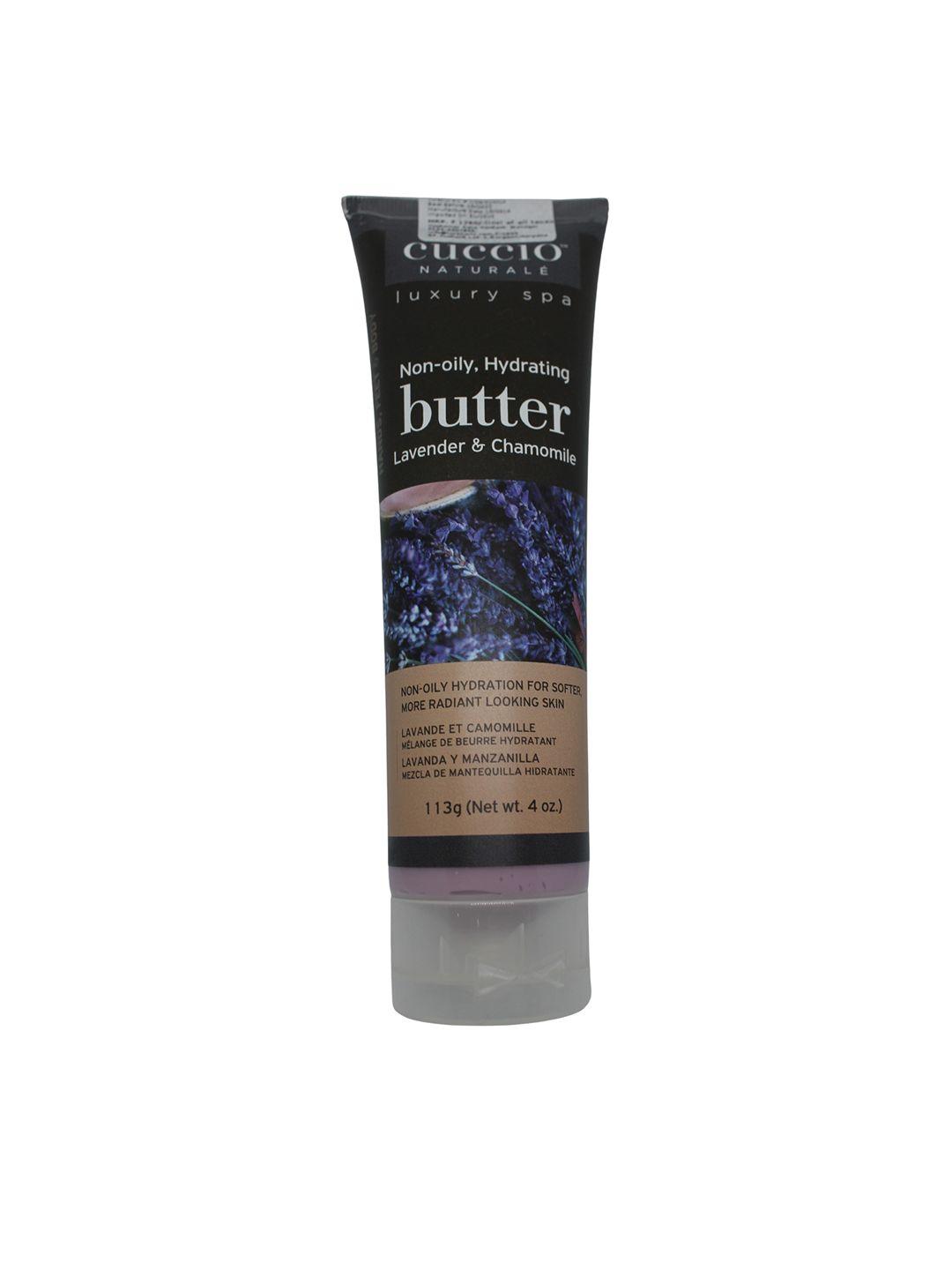 cuccio butter blend & lavender non-oily hydrating body lotion - 113 g