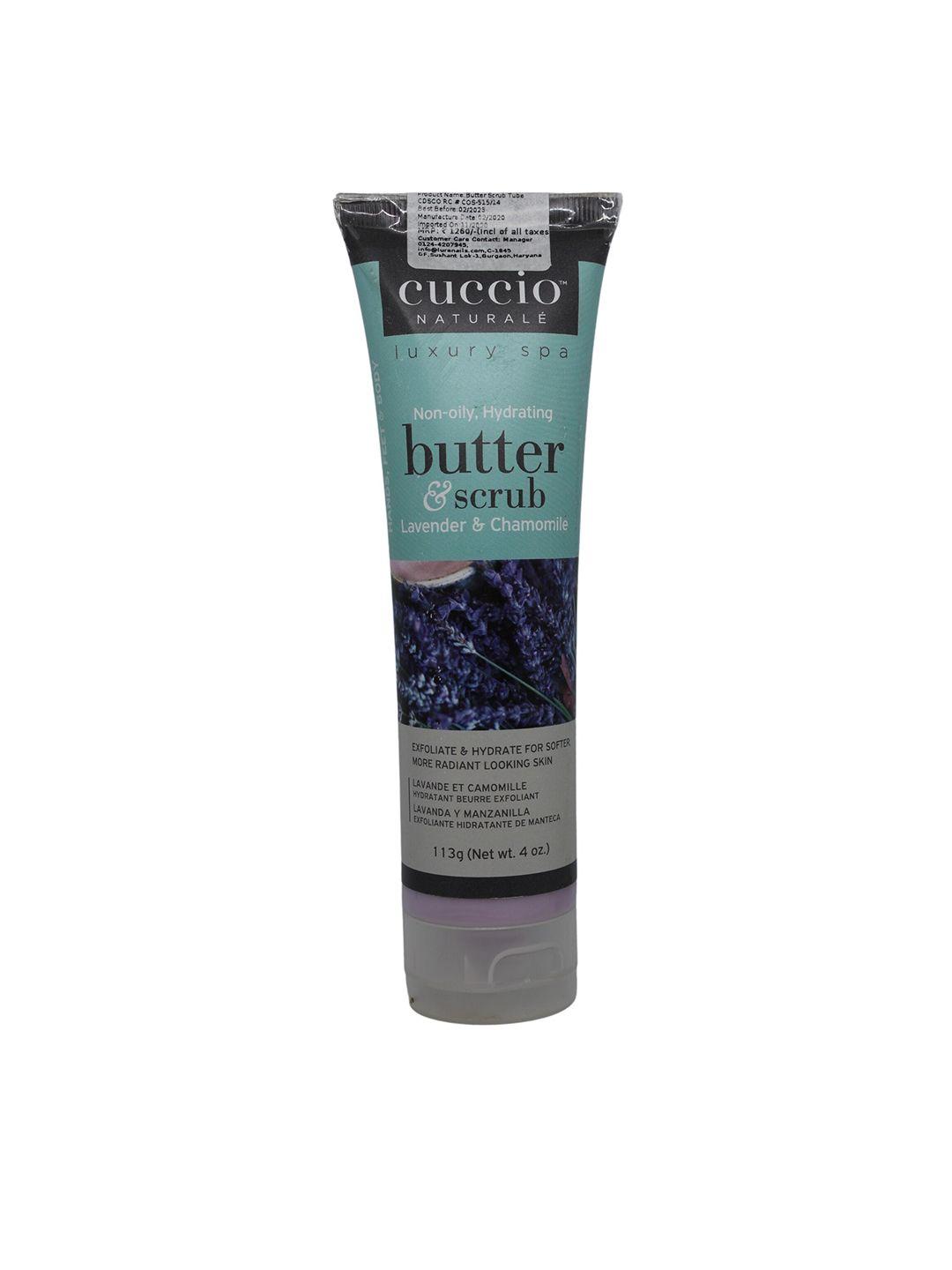 cuccio lavender & chamomile butter & scrub 113gm