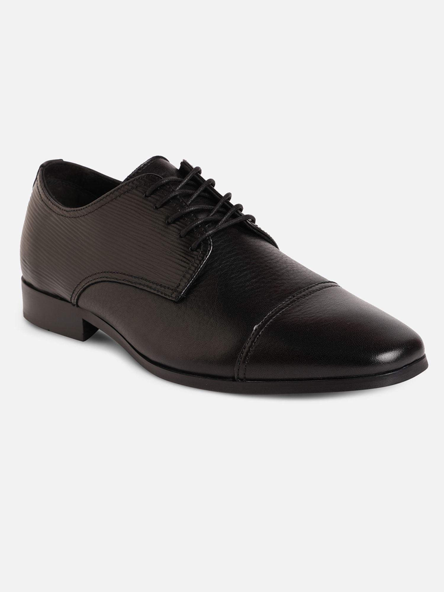 cuciroflex men's black formal shoes