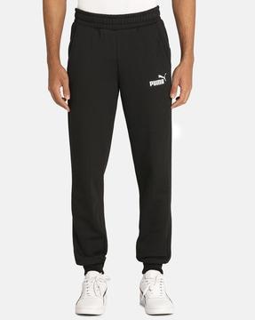 cuffed joggers with insert pockets