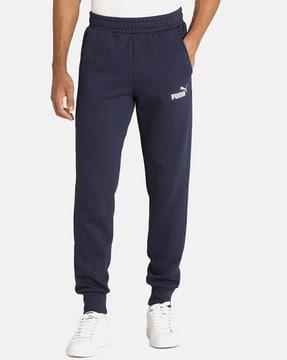 cuffed joggers with insert pockets