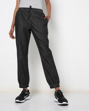 cuffed pants with insert pockets