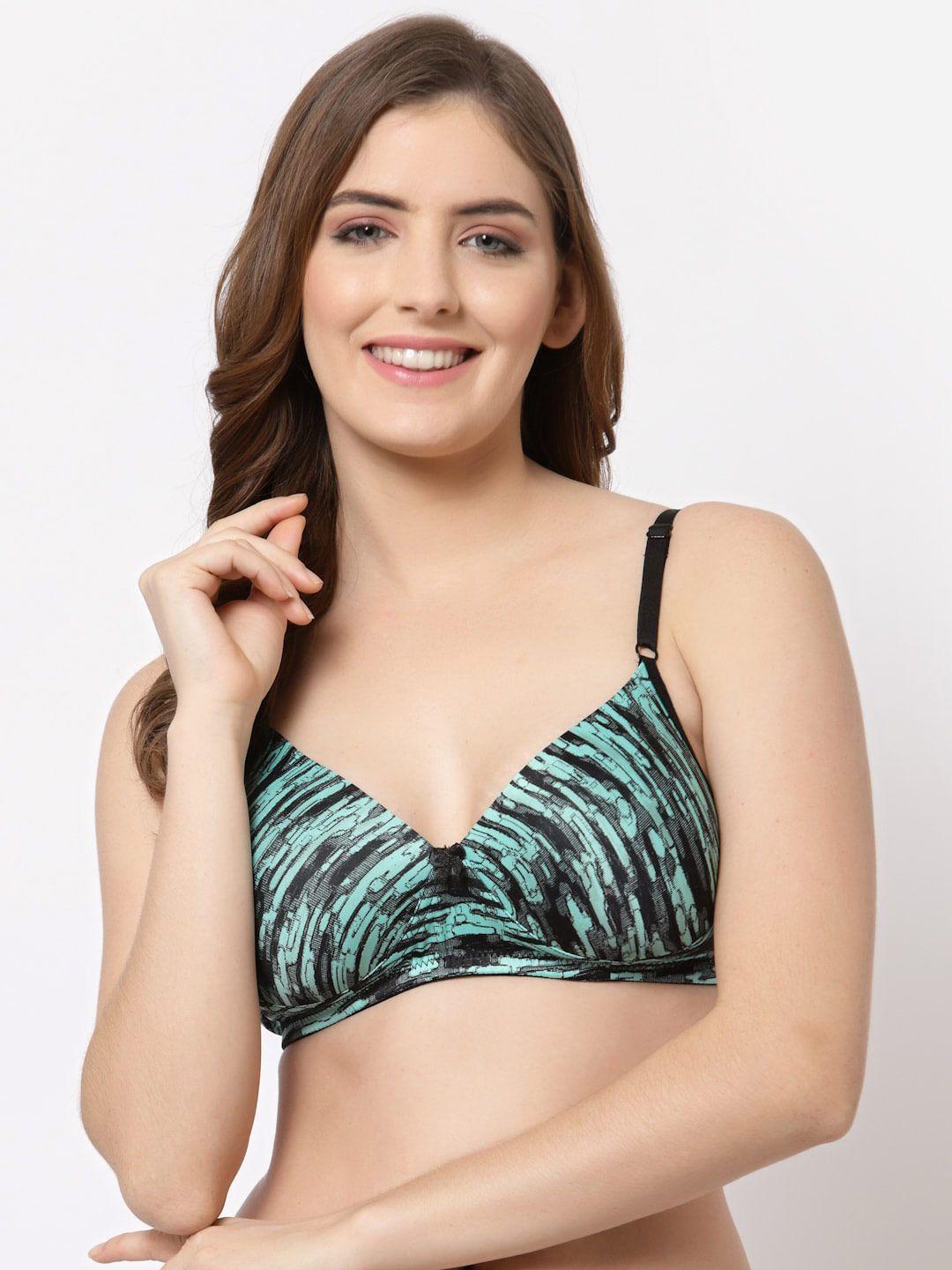 cukoo graphic full coverage lightly padded everyday bra