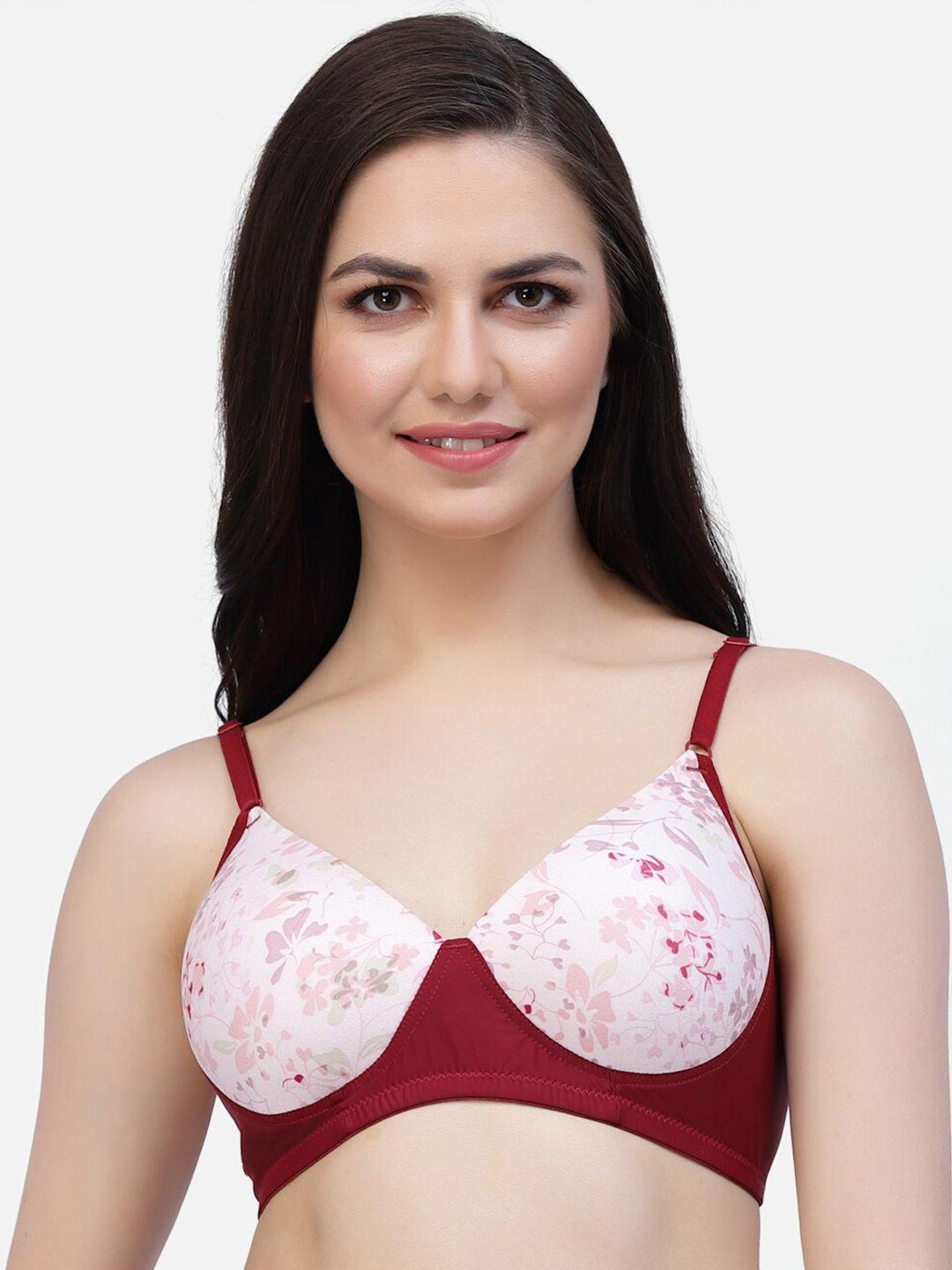 cukoo full coverage all day comfort lightly padded seamless rapid-dry bra