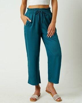 culottes with elasticated waist