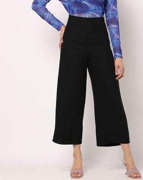 culottes with side zip closure