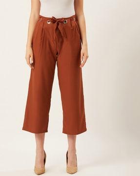 culottes with tie-up