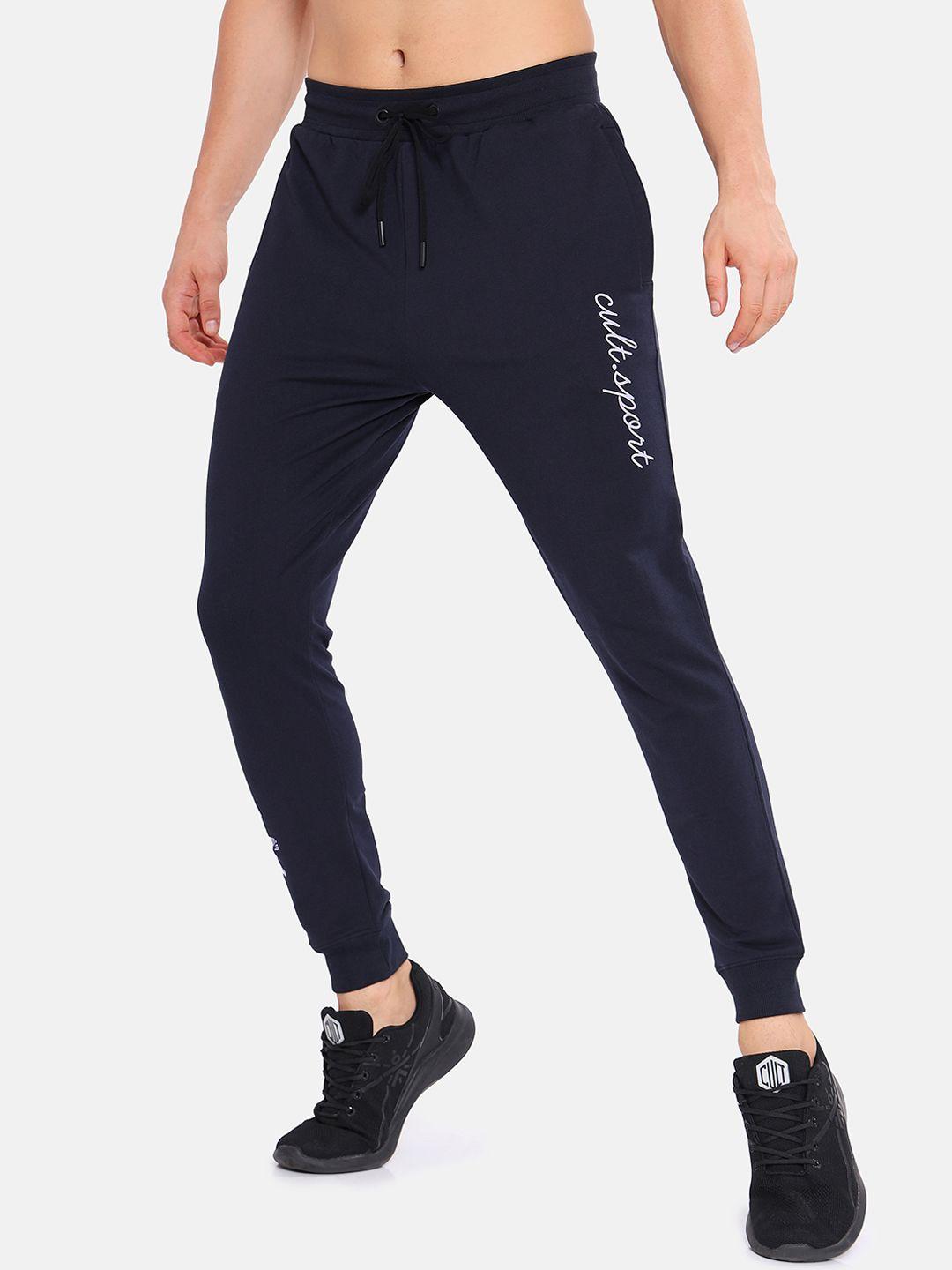 cultsport logo-printed relaxed-fit joggers