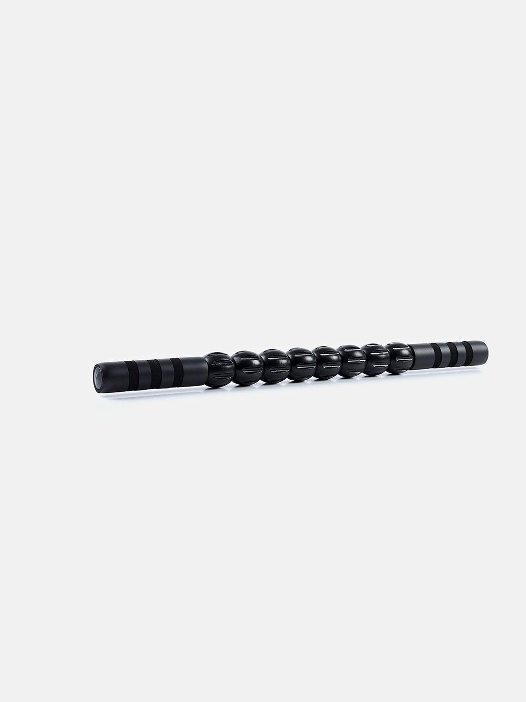 cultsport black solid muscle roller stick sports accessories