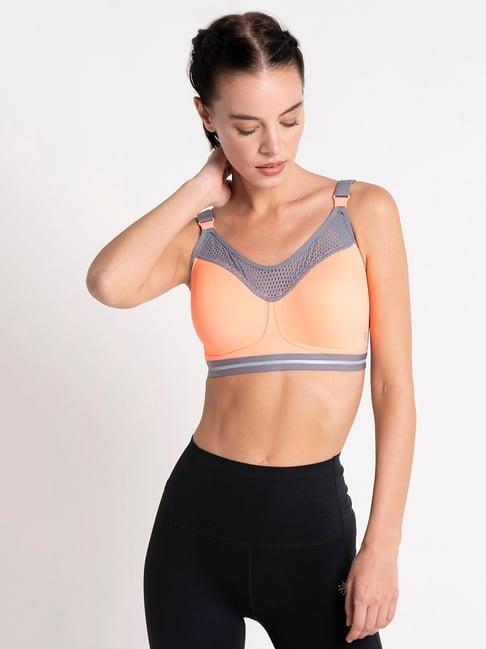 cultsport coral non wired padded sports bra