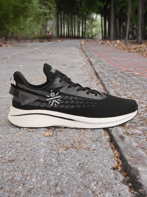 cultsport men's active black running shoes