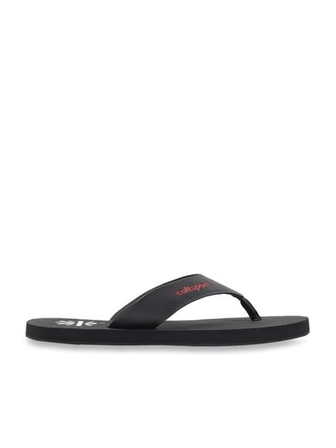 cultsport men's repose black flip flops