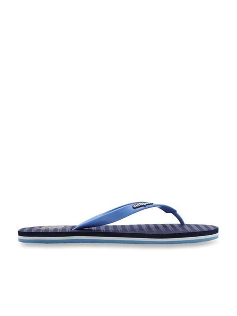 cultsport men's team france blue flip flops