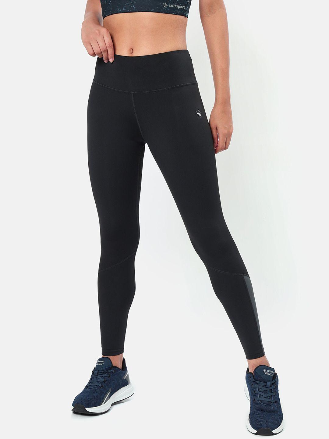 cultsport women black absolute fit sports tights