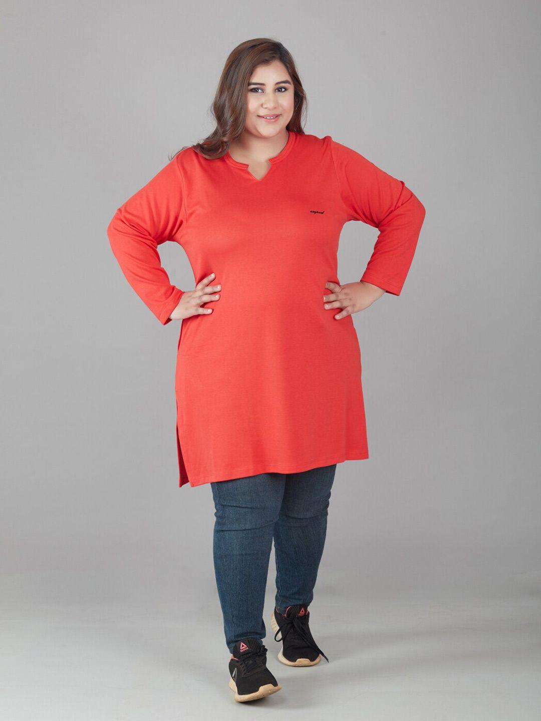 cupid plus size longline top