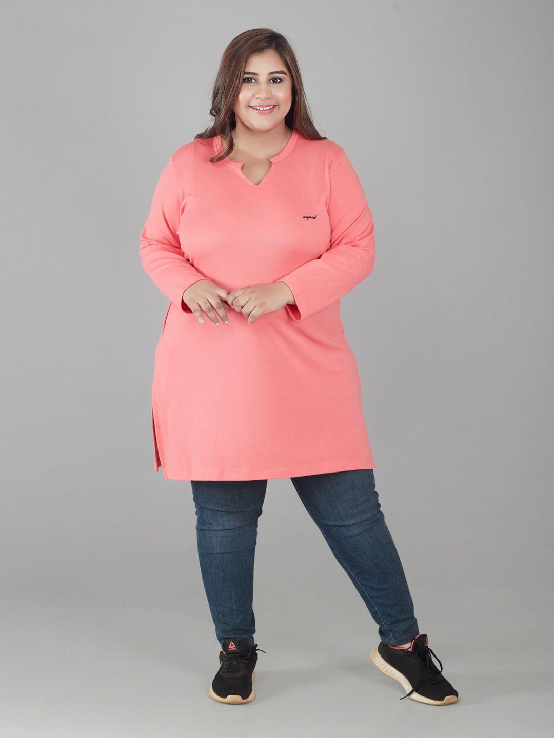 cupid plus size longline top