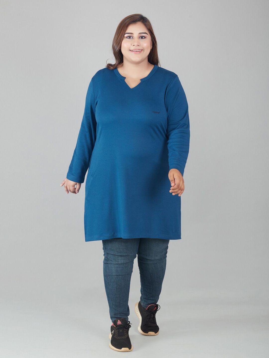 cupid plus size longline top