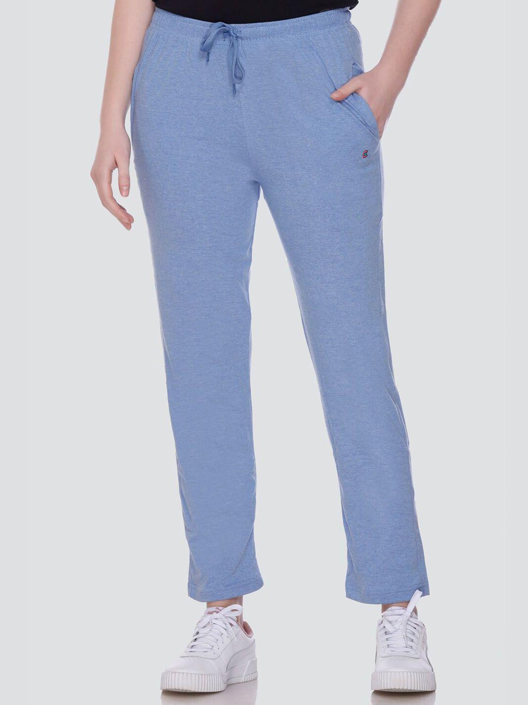 cupid women cotton mid-rise track pants