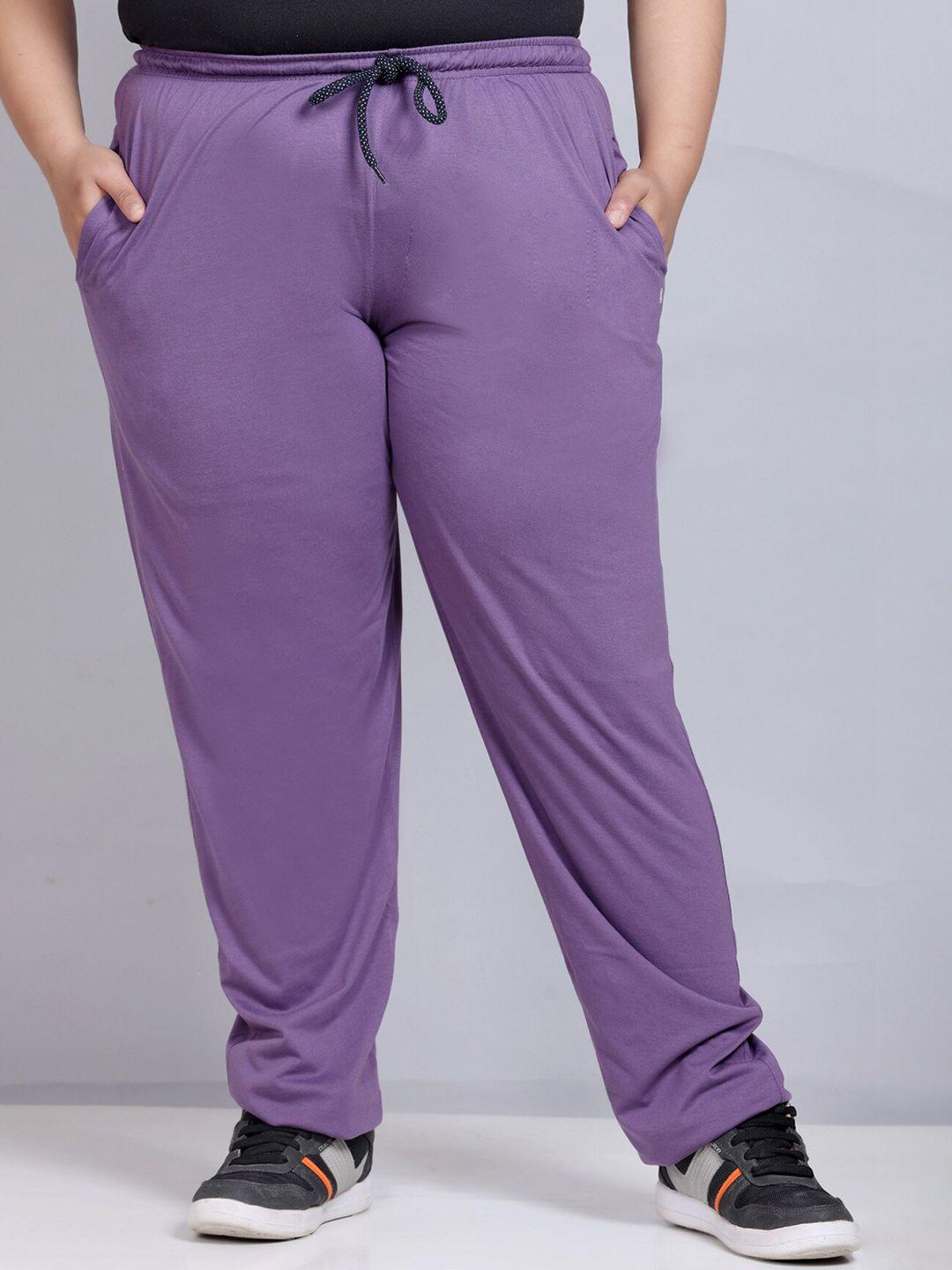 cupid women cotton straight fit track pants